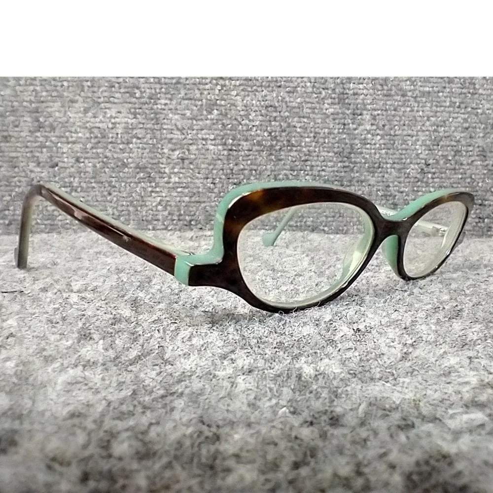 Anne & Valentin Amy 1408 Eyeglasses Tortoise Mint Green Cat Eye Frames France